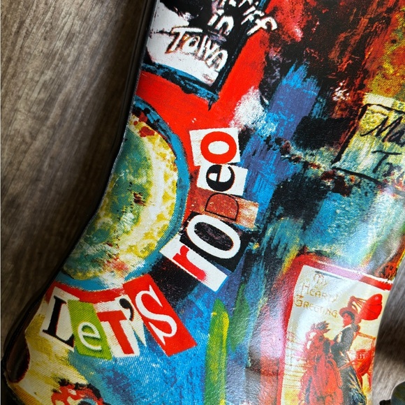 BOPS by Beehive CowGirl Up Western Heeled Rain Boots Women’s Size 7 - Picture 7 of 13